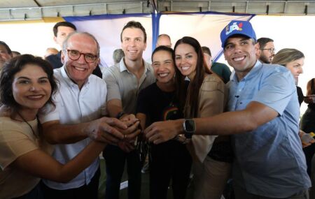 Governadora Raquel Lyra entrega esta&ccedil;&atilde;o de tratamento no Sert&atilde;o.