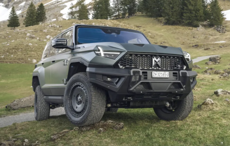 O off-road super luxuoso DongFeng MHero917.