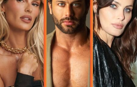 Yasmin Brunet, Jesus Luz e Isabeli Fontana.