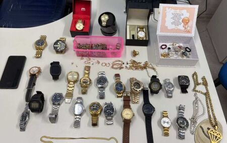 Itens apreendidos pela Pol&iacute;cia Civil de Pernambuco.