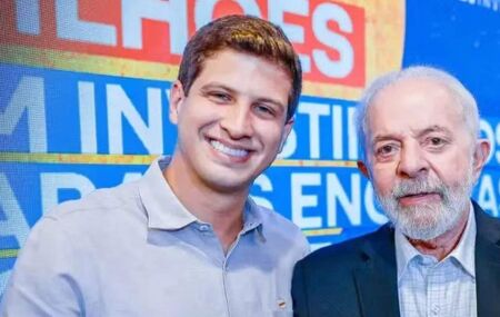 Jo&atilde;o Campos e Lula.