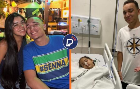 Jo&atilde;o Gomes e esposa ajudam crian&ccedil;a em coma. 