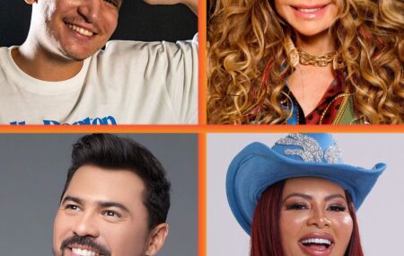 Jo&atilde;o Gomes, Elba Ramalho, Xand Avi&atilde;o e M&aacute;rcia Fellipe.