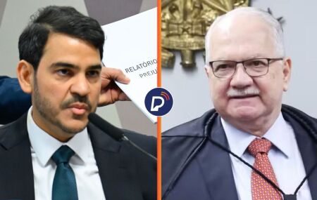 Jorge Messias e Edson Fachin.