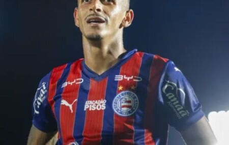 Luciano Juba, lateral-esquerdo e craque do Bahia.