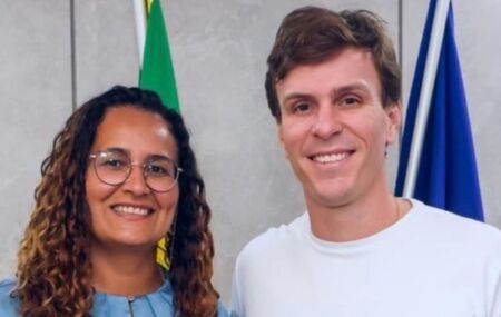 Lucinha Mota e Miguel Coelho.