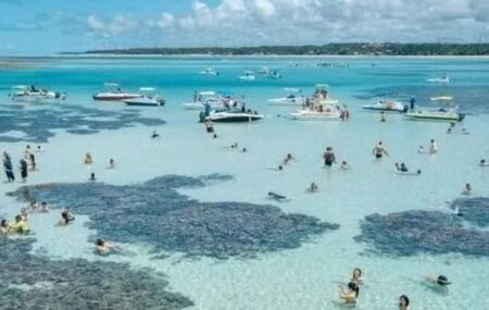 Lagoa Azul em Maragogi (AL)