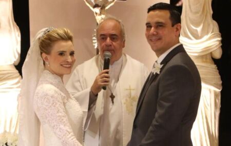 Casamento de Marcela Jungmann e Rodrigo Barros no Instituto Ricardo Brennand, no Recife.