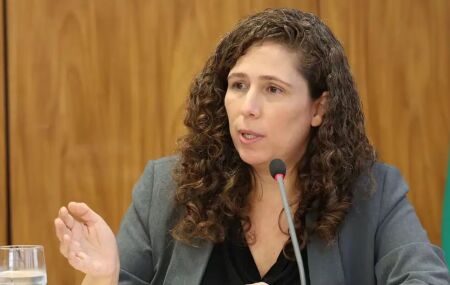 Ministra da Gest&atilde;o e da Inova&ccedil;&atilde;o em Servi&ccedil;os P&uacute;blicos, Esther Dweck.