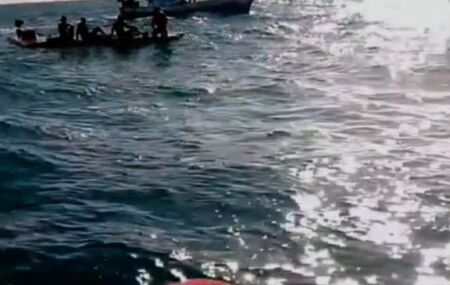 Pescadores salvos ap&oacute;s ficarem &agrave; deriva em Ipojuca.