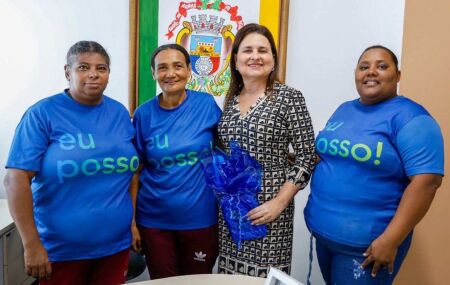 Prefeita de Igarassu Elcione Ramos.