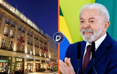 Presidente Lula e comitiva se hospedaram em hotel de luxo na Alemanha.
