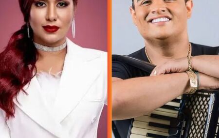 Priscilla Senna e Tarc&iacute;sio do Acordeon.