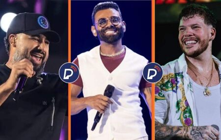 Ra&iacute; Saia Rodada, Pablo e Ferrugem.