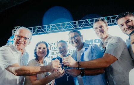 Raquel Lyra em Santa Maria da Boa Vista.