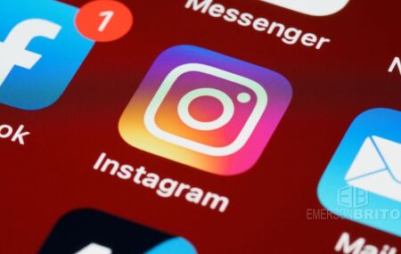 Rede social Insatgram.