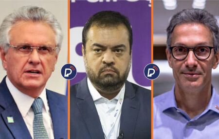 Ronaldo Caiado, Cl&aacute;udio Castro e Romeu Zema