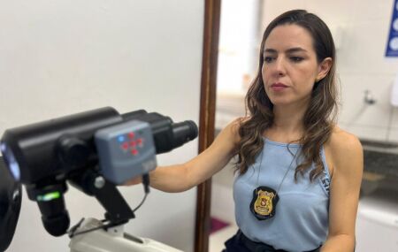 12 novos colposc&oacute;pios digitais, que ser&atilde;o utilizados pelo Instituto de Medicina Legal&nbsp;(IML)