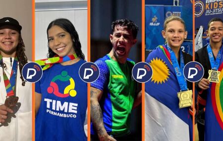Atletas pernambucanos conquistam medalhas 