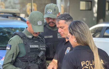 Pol&iacute;cia Militar em a&ccedil;&atilde;o no sert&atilde;o do estado