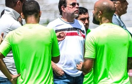 Presidente do Santa cruz,  Bruno Rodrigues