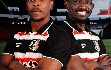 Israel e Balotelli deixam o Santa Cruz.