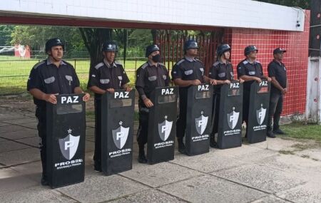 Seguran&ccedil;a refor&ccedil;ada no CT do N&aacute;utico.