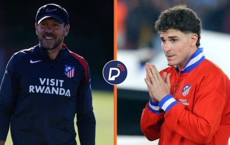 Simeone sustenta sequ&ecirc;ncia positiva no comando do Atl&eacute;tico de Madrid.