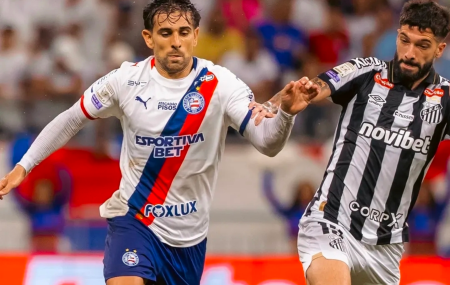 Empate entre Santos e Bahia 