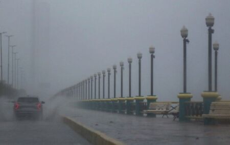 Chuva em Pernambuco.