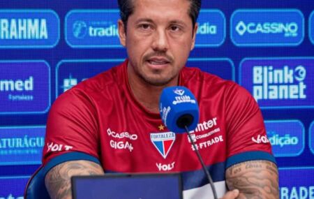 Thiago Carpini, t&eacute;cnico do Fortaleza.