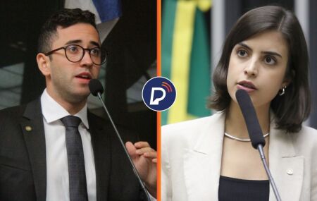 Thiago Medina e Tabata Amaral