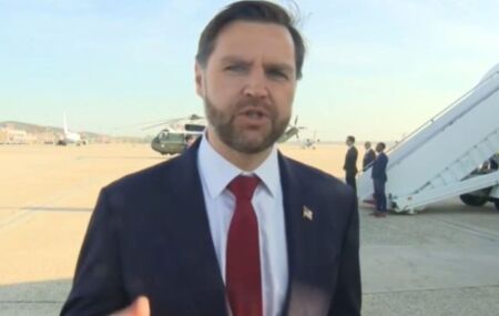 Vice-presidente dos EUA, JD Vance.