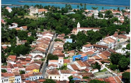 Cidade de Olinda vista de cima