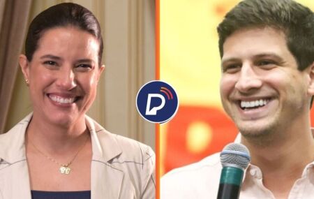 Governadora Raquel Lyra e ex-prefeito Jo&atilde;o Campos 