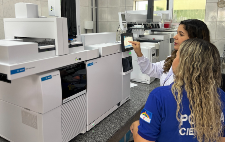 Pol&iacute;cia Cient&iacute;fica de Pernambuco moderniza o Laborat&oacute;rio de Toxicologia do IML com novo equipamento.