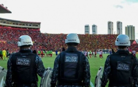 Sport x N&aacute;utico Cl&aacute;ssico ter&aacute; quase 1.200 policiais neste s&aacute;bado (30), na Ilha