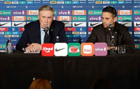 Ancelotti anunciou os 26 convocados nesta segunda-feira (18).