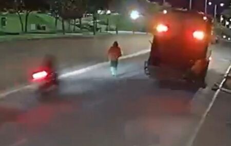Acidente com moto em Arcoverde (PE).
