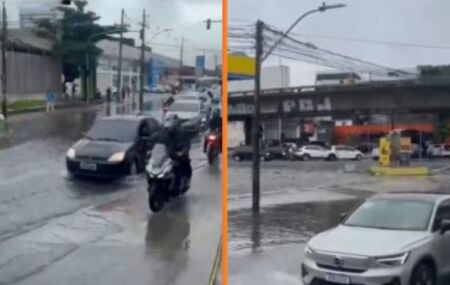 Alagamentos no Recife.