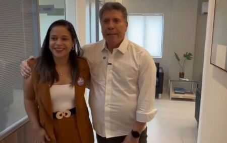 Aline Melo e Lula Cabral.