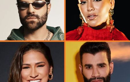 Alok, Priscila Senna, Simone Mendes e Gusttavo Lima
