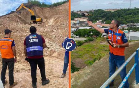 Atua&ccedil;&atilde;o da Defesa Civil de Pernambuco.