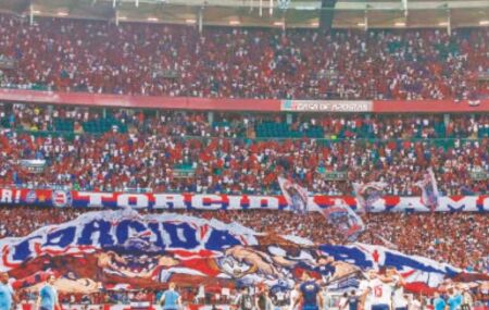 Bahia &eacute; o clube nordestino mais seguido no instagram.