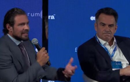 Banqueiro Daniel Vorcaro e Senador Ciro Nogueira.
