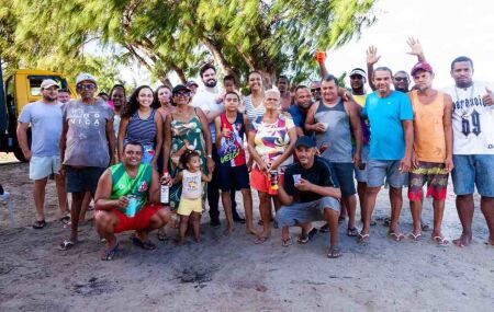 C&eacute;sar Ramos durante encontro em Itamarac&aacute;.
