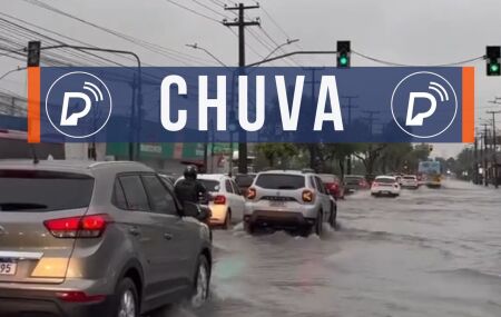 Chuva no Grande Recife.