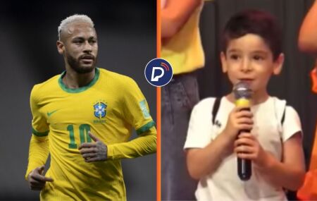 Crian&ccedil;a pede convoca&ccedil;&atilde;o de Neymar em ora&ccedil;&atilde;o durante culto.
