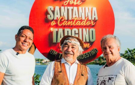 Da esquerda Targino, Santanna e Fl&aacute;vio Jos&eacute;.
