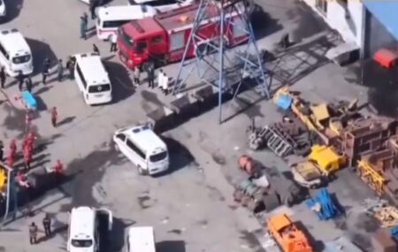 Explos&atilde;o de mina na China. 